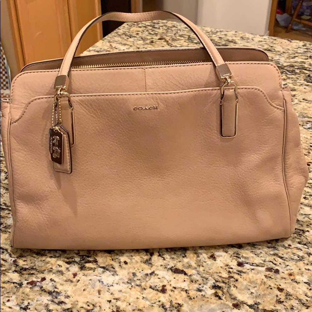 Coach Tan Leather Handbag